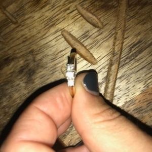 Real Gold and Diamond Ring